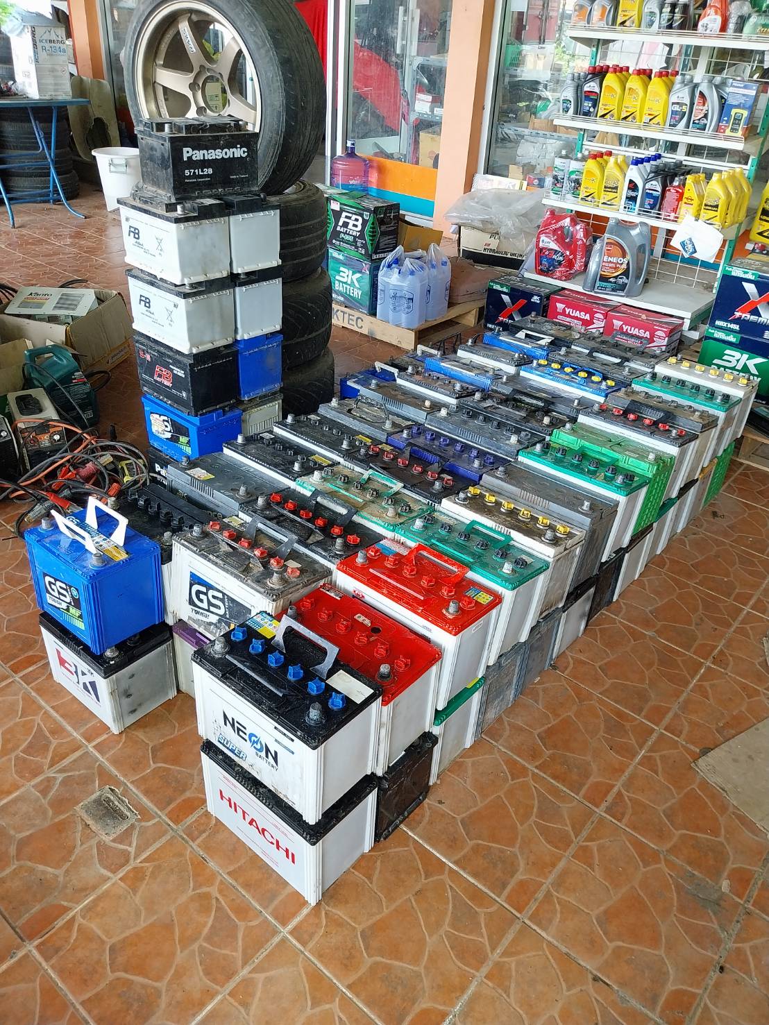 ร้านแบตเตอรี่นางรอง ลดราคา
