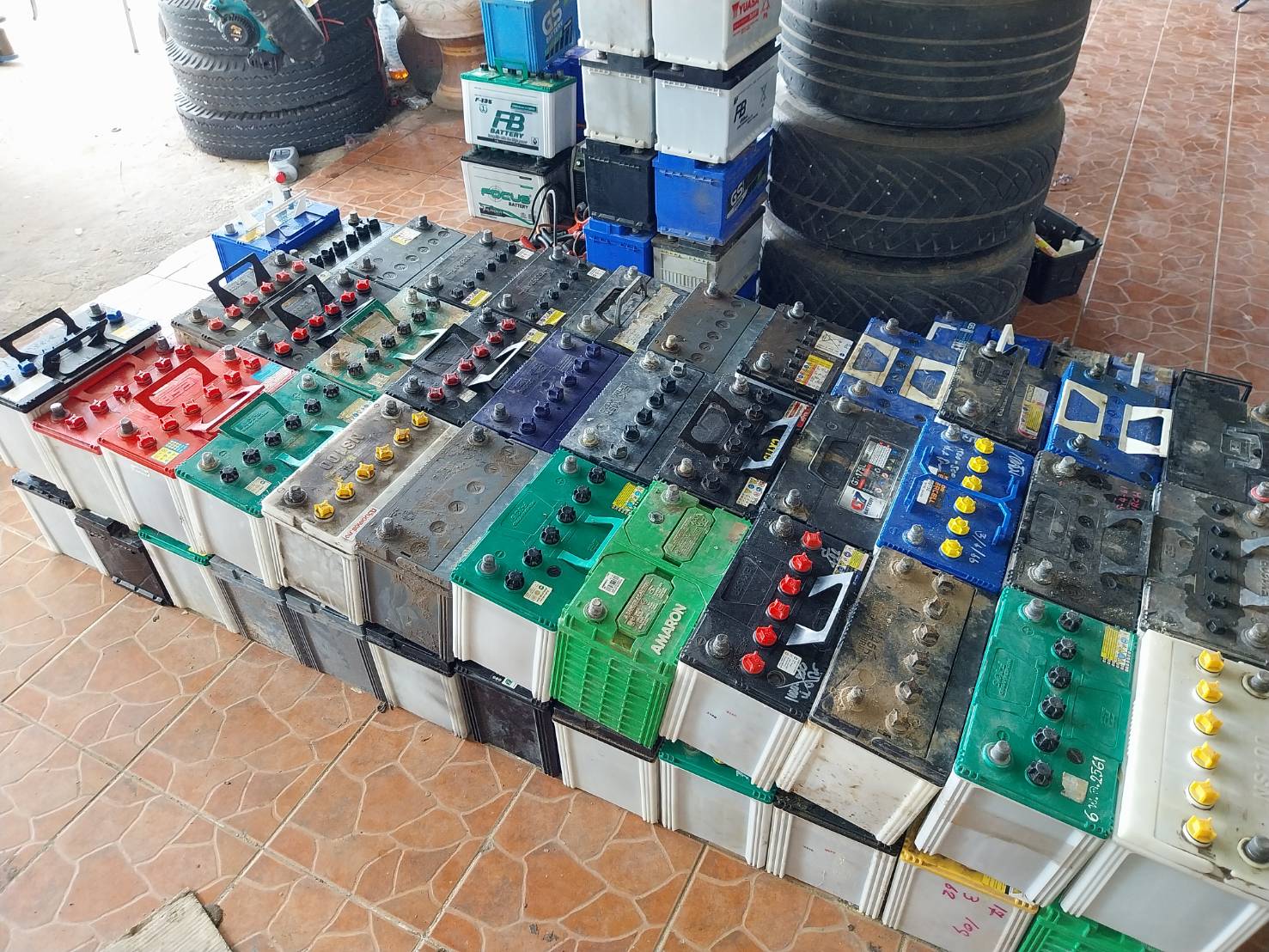 ร้านแบตเตอรี่บุรีรัมย์แบตใหม่ลดราคา